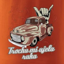 Trochu mi ujela ruka