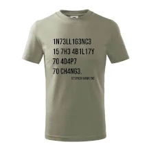 Test inteligence - Stephen Hawking