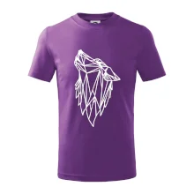 Geometrie - vlk - vyjící