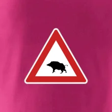 Dopravní značka - Pozor divočák