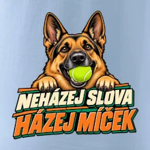 Neházej slova házej míček - vlčák
