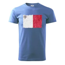 Vlajka Malta okousaná