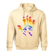 LGBT hand print