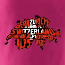 Mapy - názvy měst - Švýcarsko