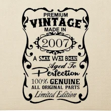 Vintage Etiketa - 2007