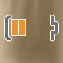 Rodinná trika - baterie táta