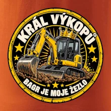 Král výkopů bagr je moje žezlo