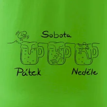 Pátek sobota neděle pivo