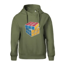 Rubikova kostka kreslená