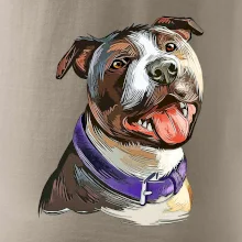 Americký stafordširský teriér  kreslený