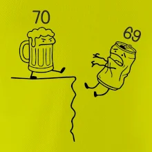 Pivo narozeniny - útes 70let