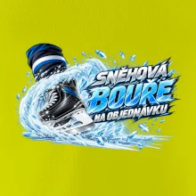Hokejová sněhová bouře