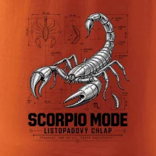 Listopadový štír technický nákres scorpio mode