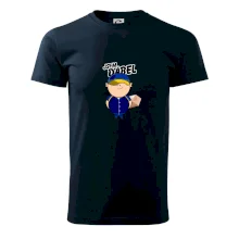 Jsem ďábel doručovatel modro žlutý