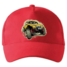 Žlutý offroad s navijákem