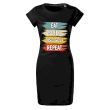 Disc Golf eat sleep barevné