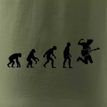 Evoluce kytarista - výskok