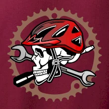 Lebka biker opravář