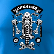 Lebka motorkář opravář