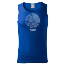 Praděd - vrstevnice v kruhu