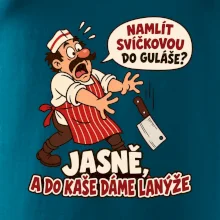 Svíčková do guláše a lanýže do kaše
