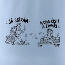 Já sbírám ona čistí a zavaří