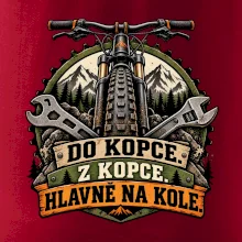 Do kopce z kopce hlavně na kole