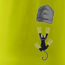 Kočka vypadla z kapsy