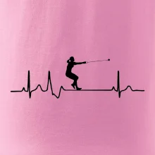 EKG hod kladivem žena