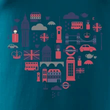 Anglie symboly srdce