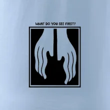 What do you see first? Kytara - Ruce