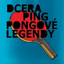 Dcera ping pongové legendy