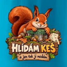 Hlídám keš veverka s pokladem