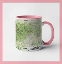 Hrnek - Jeseníky mapa