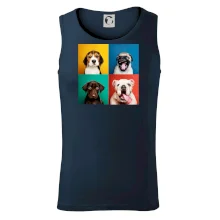 Psi štěňata koláž