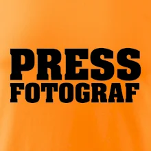 Novinář nápis - Press Fotograf