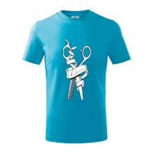 Kadeřnice nůžky a hřeben