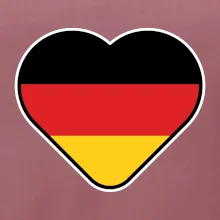 Germany love velké - Německá vlajka