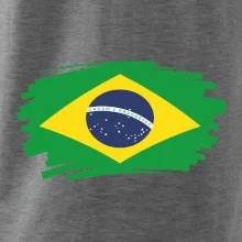 Brazílie vlajka štětkou