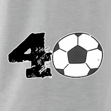 Fotbal kulaté narozeniny 40