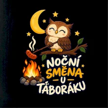 Noční směna u táboráku