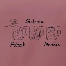 Pátek sobota neděle pivo