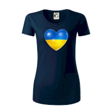 Ukrajina srdce vlajka