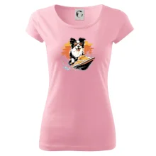 Border Kolie na vodním skútru