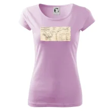 Mapa Báňské dráhy z Moravské Ostravy do Doubravy