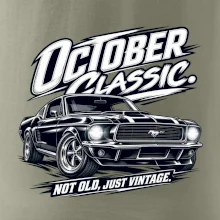 Říjnová klasika americký veterán muscle car