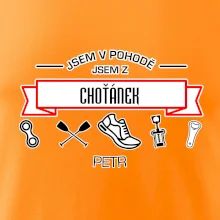 Jsem v pohodě jsem z ... (vlastní název a jméno)