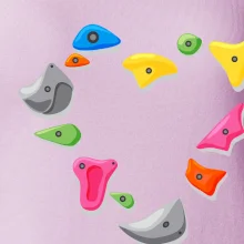 Lezení na stěně - srdce