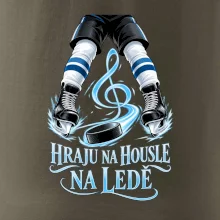 Hokejové housle na ledě
