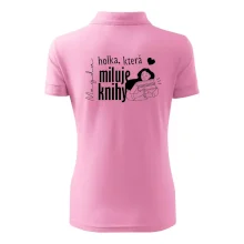 Černobílá holka, která miluje knihy - Vaše jméno